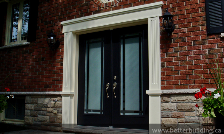 Custom Exterior Door Trim