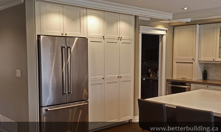 Custom Kitchen with Large Pantry Area